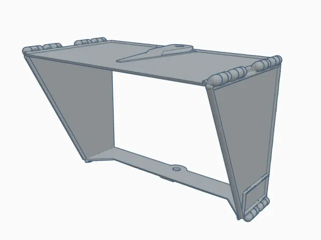 Shade for Blackmagic Video Assist 5"