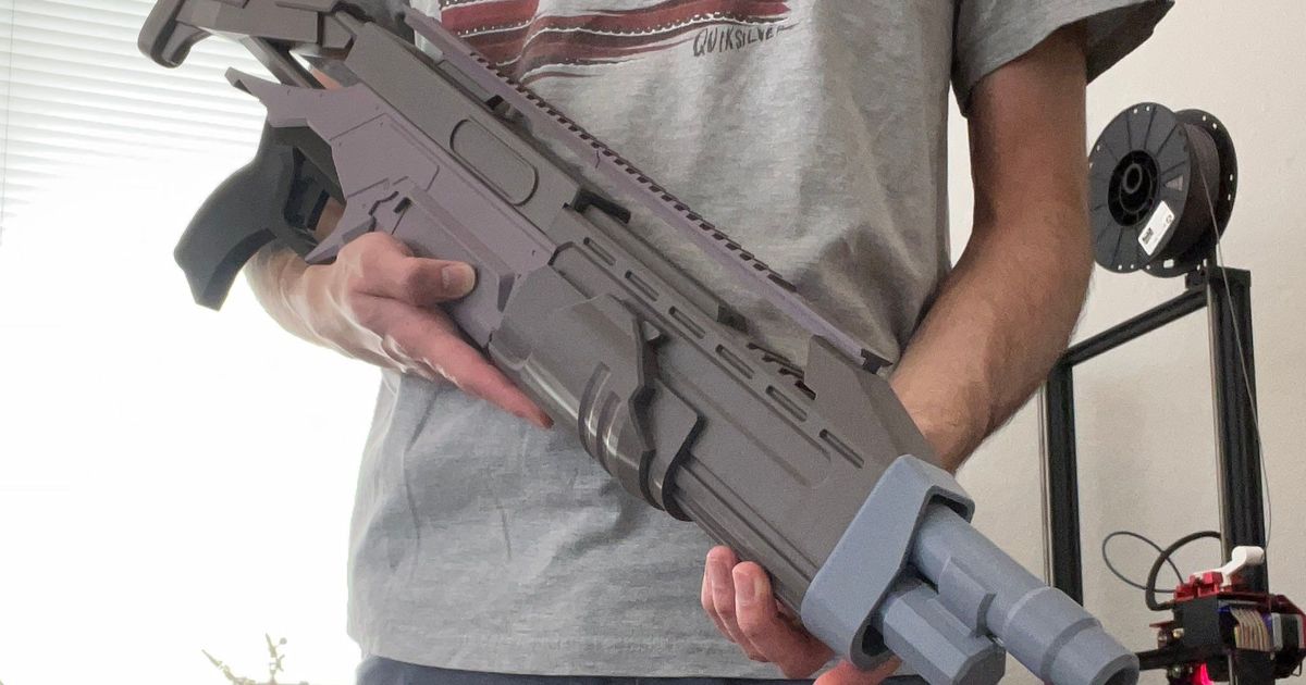 Planetside 2 NS Baron G5 1:1 Static Model by Terminal_6