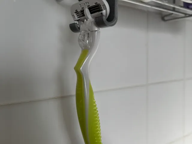 Razor Hanger for a Shower Caddy