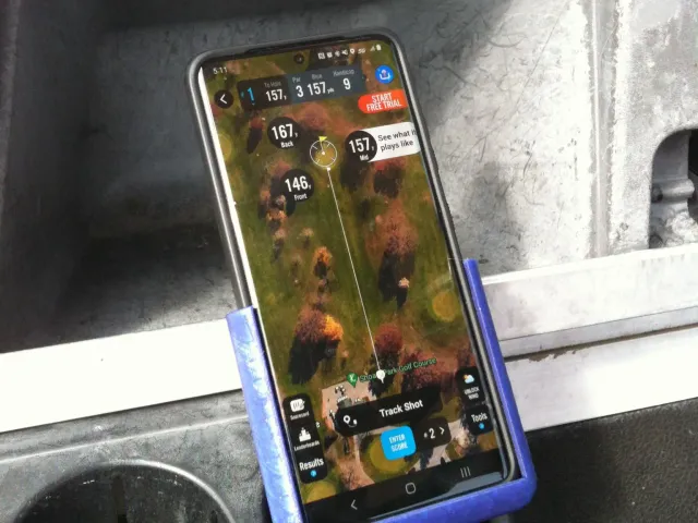 Phone Holder for Golf Cart