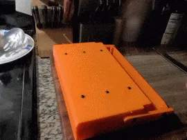 SlideXdeck - sliding keyboard cyberdeck case