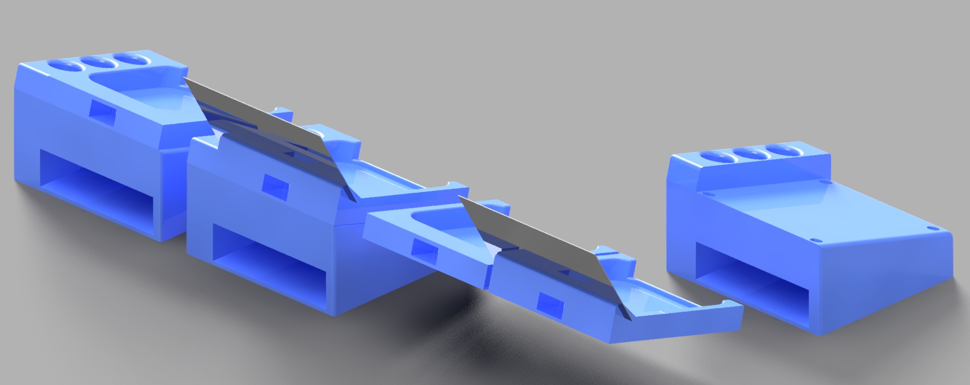 Miniatura 4 do modelo 3D Square Card Reader Mount - Basic