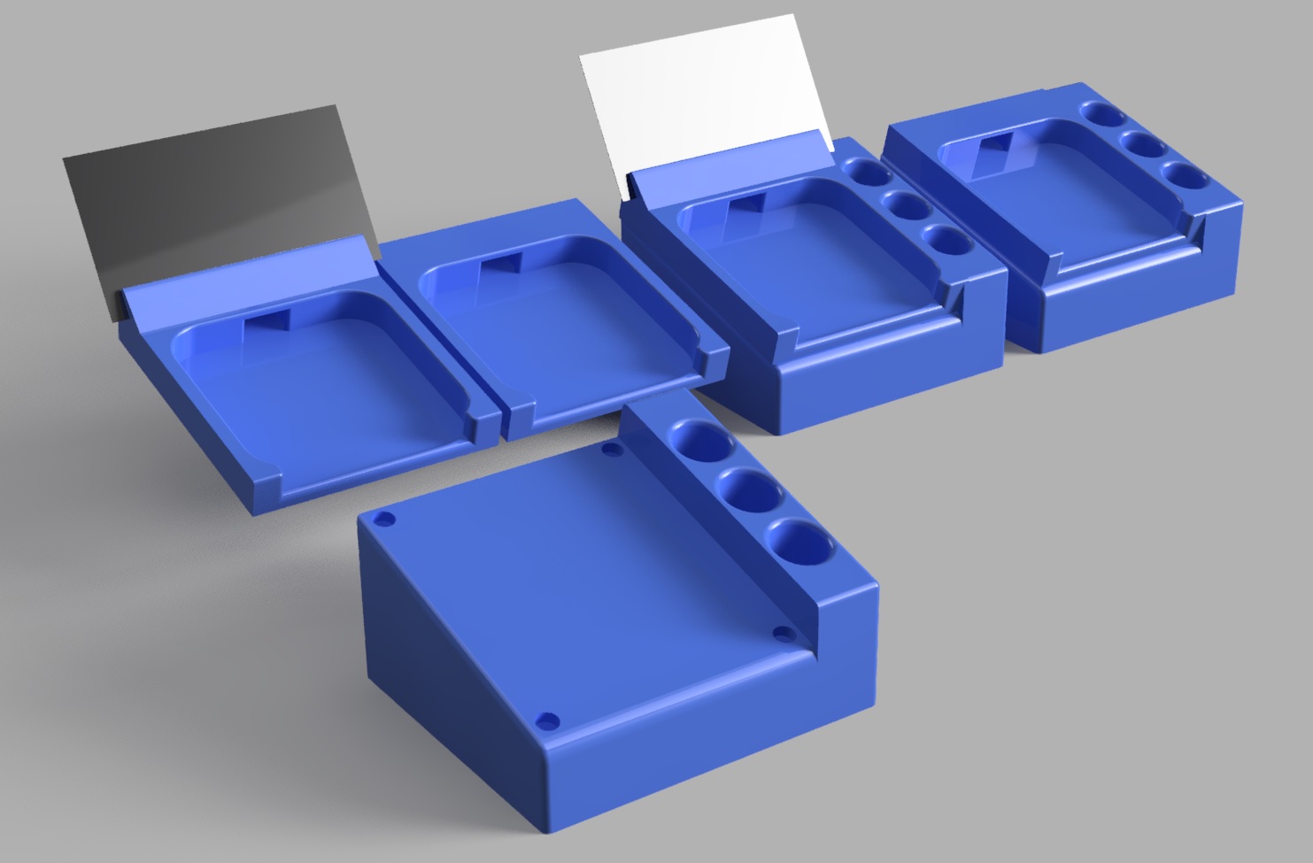 Square Card Reader Mount Basic by k2thestank Download free STL