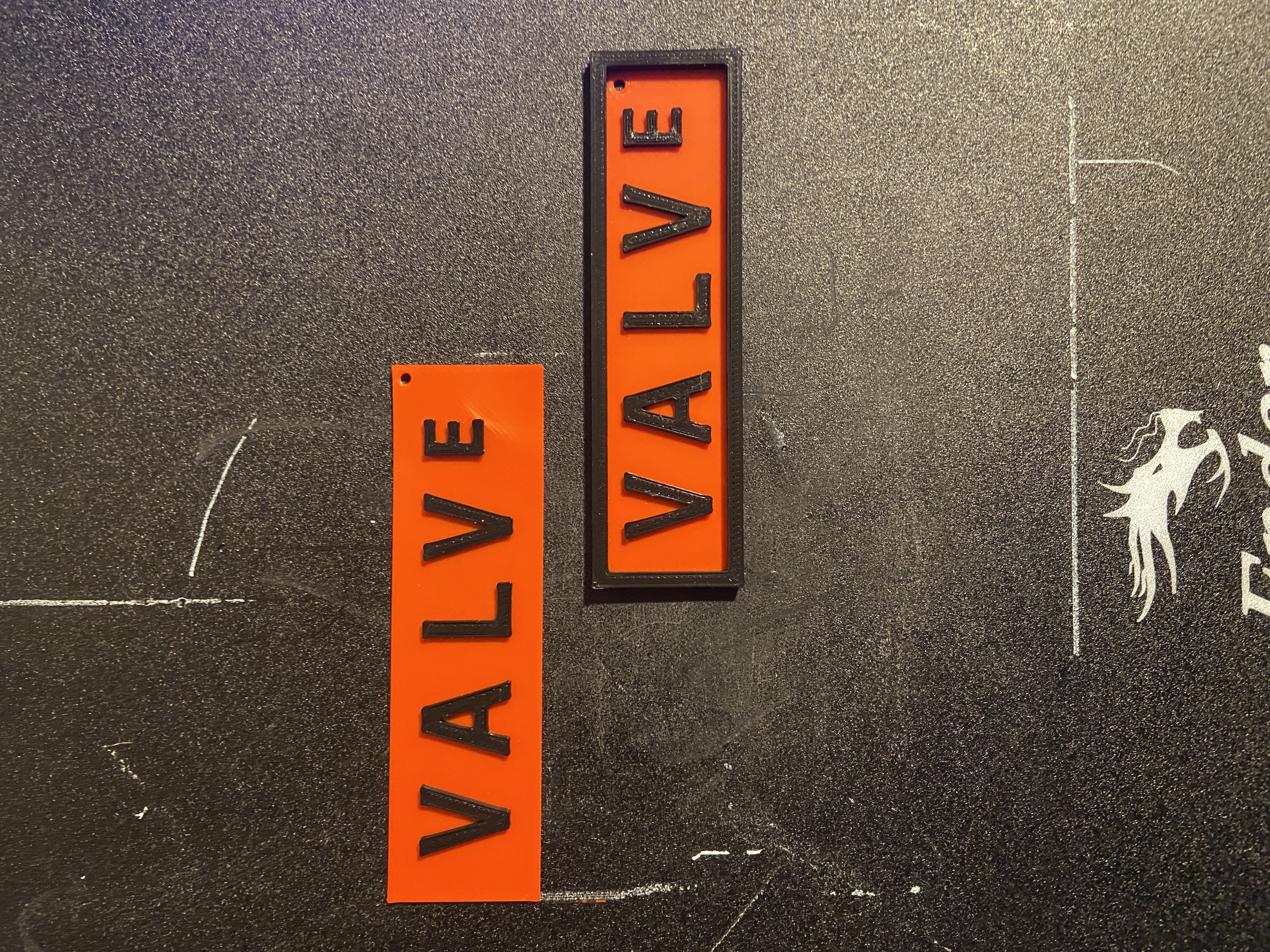 Valve Software Keychain Logo