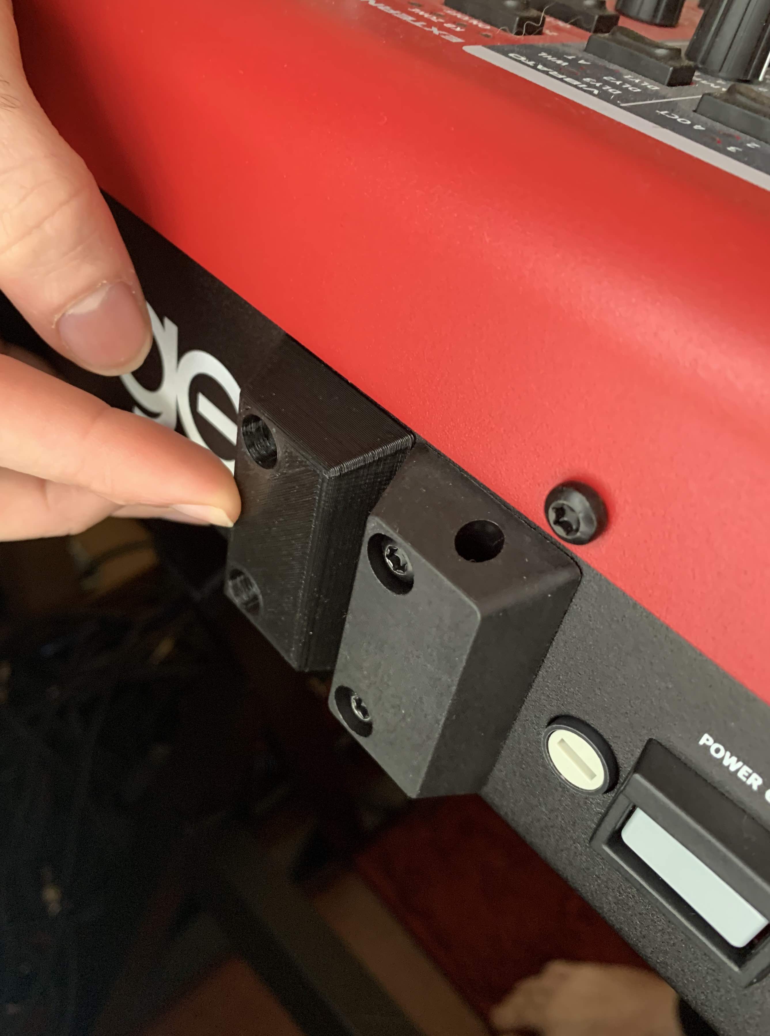 Nord Stage 3b Music Stand Block (no hole for music stand)