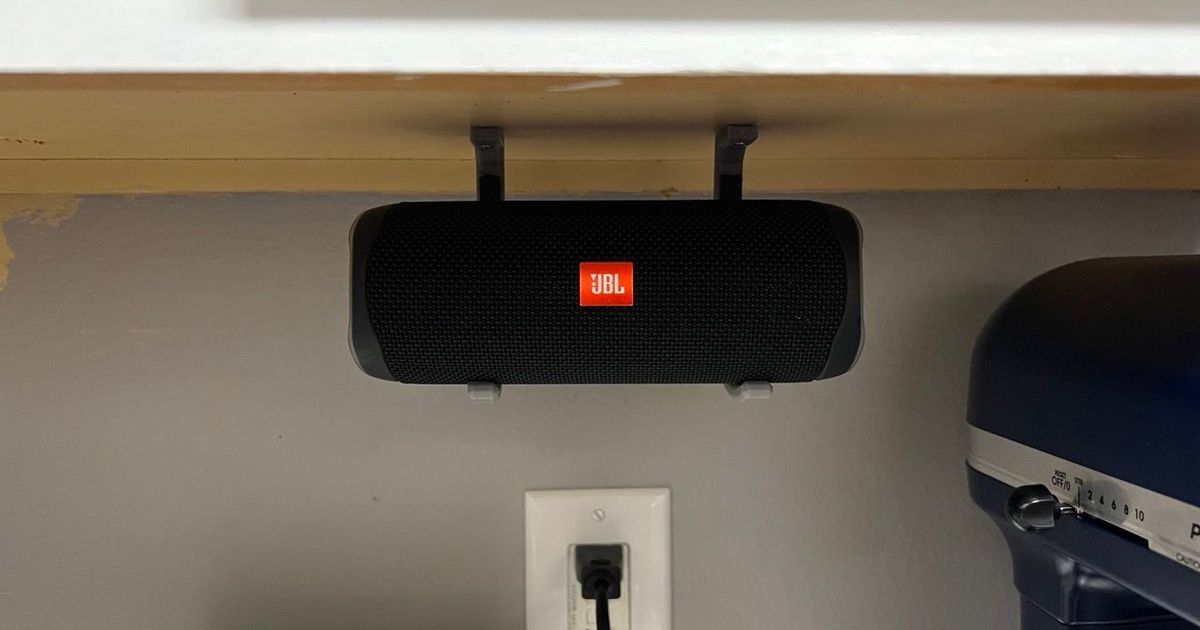 Jbl Speaker Mount By Wesyarber Download Free Stl Model