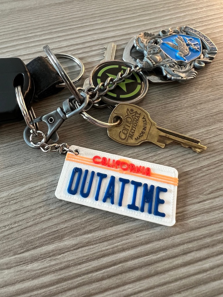 Mini OUTATIME plate