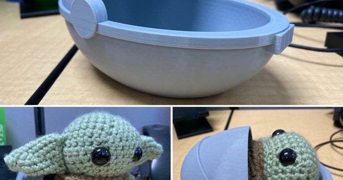 Baby yoda space pod crochet pattern outlet