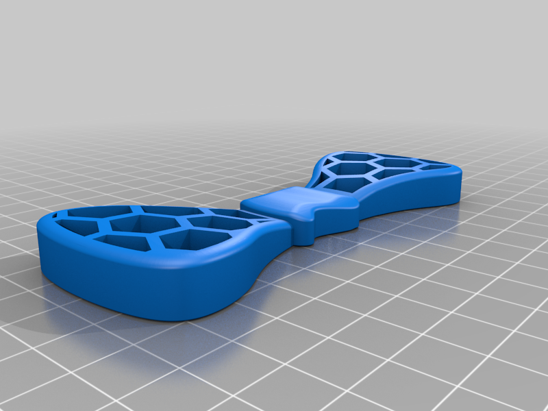 honeycomb-bowtie-by-chavant-fou-3d-download-free-stl-model