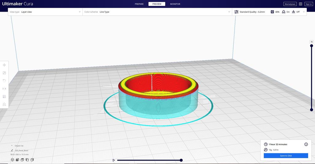 Small Food Bowl for animals by Scrap Inventions | Download free STL ...
