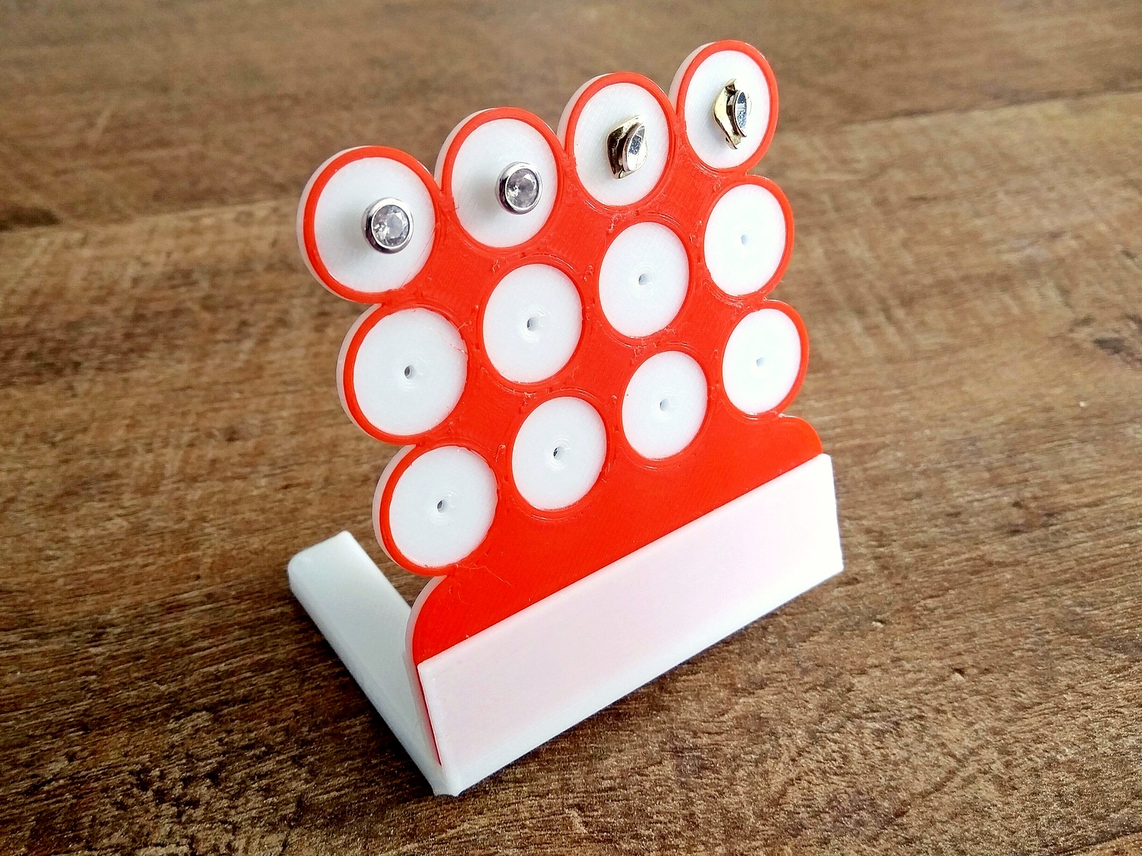 Ear Buttons Organizer by Bootjevaarder Download free STL model