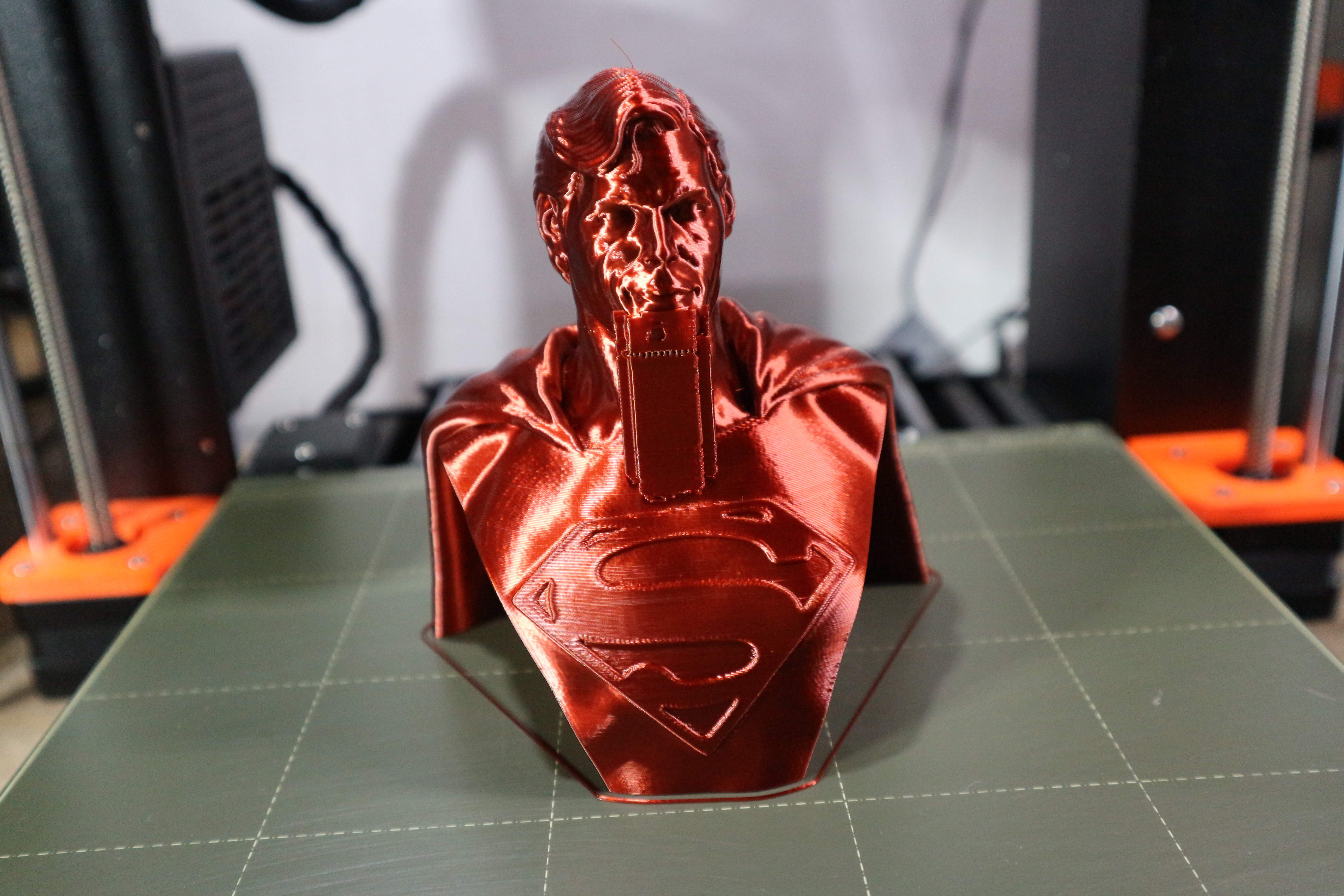 Miniatura 8 do modelo 3D Superman Bust