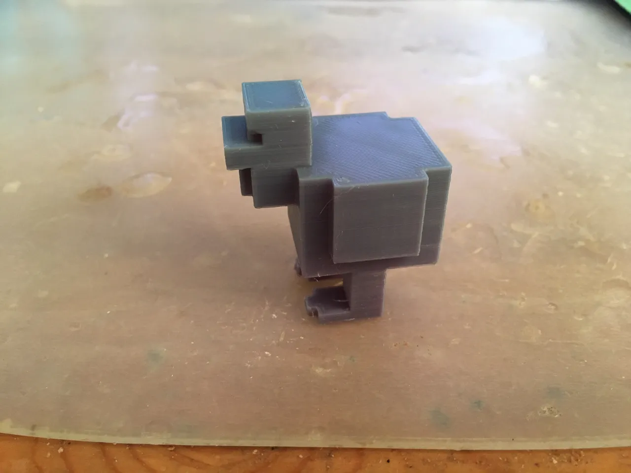 Ninjatoes' papercraft weblog: Papercraft Crossy Road chickens