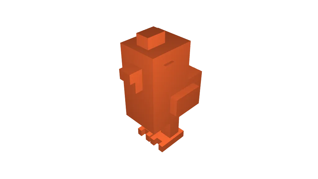 Ninjatoes' papercraft weblog: Papercraft Crossy Road chickens