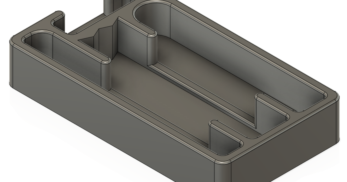 Knife and Fork Holder by PDB Download free STL model