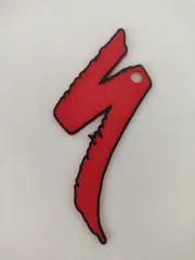 Specialized bike logo keychain