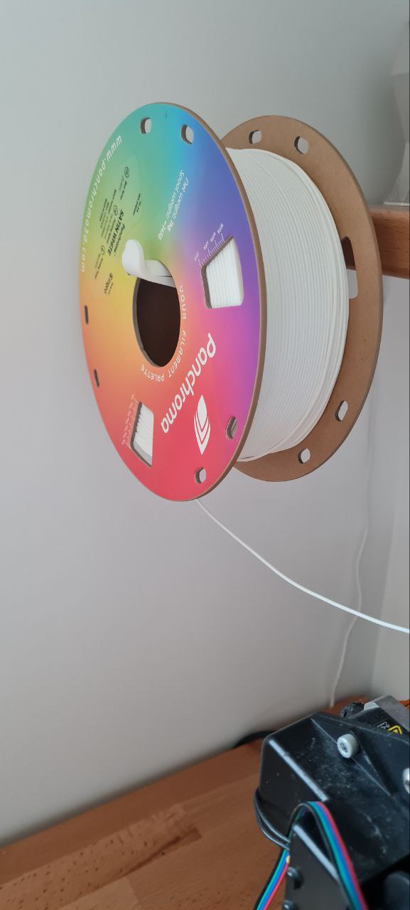 Strong light desk clamp - filament holder / support