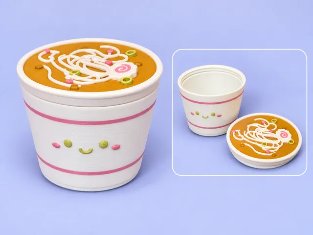 Cup of Noodles Buddy Twist-Top Container