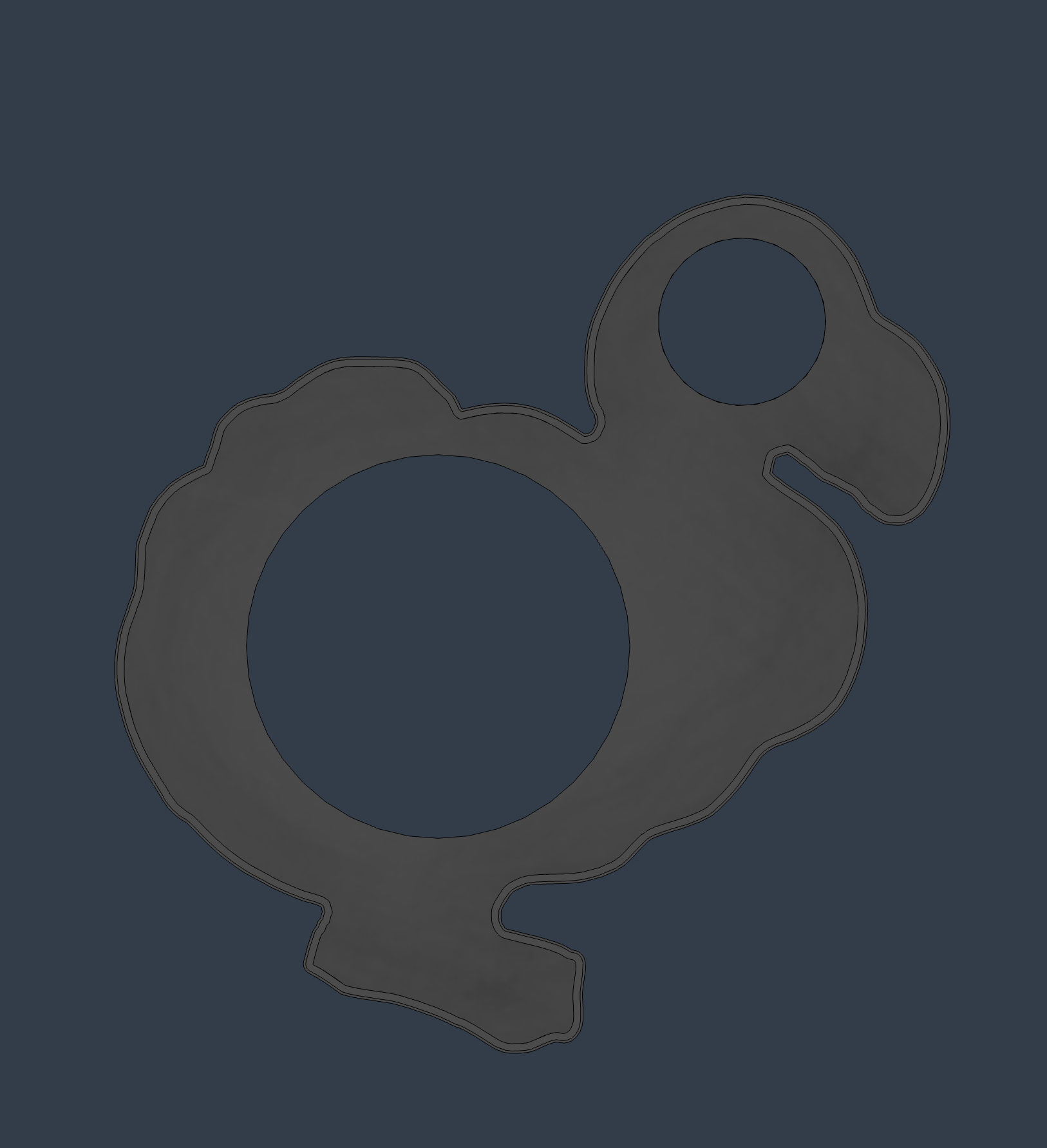 Dodo cookies cutter