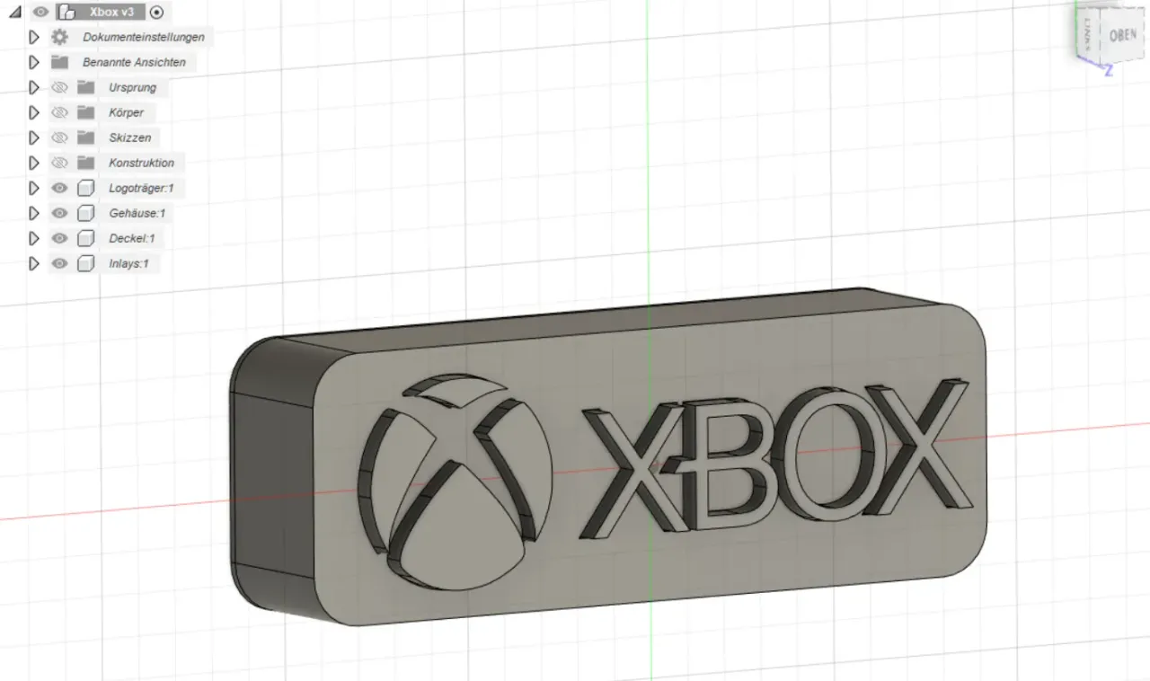 Xbox Series X Logo by SlickStretch, Download free STL model
