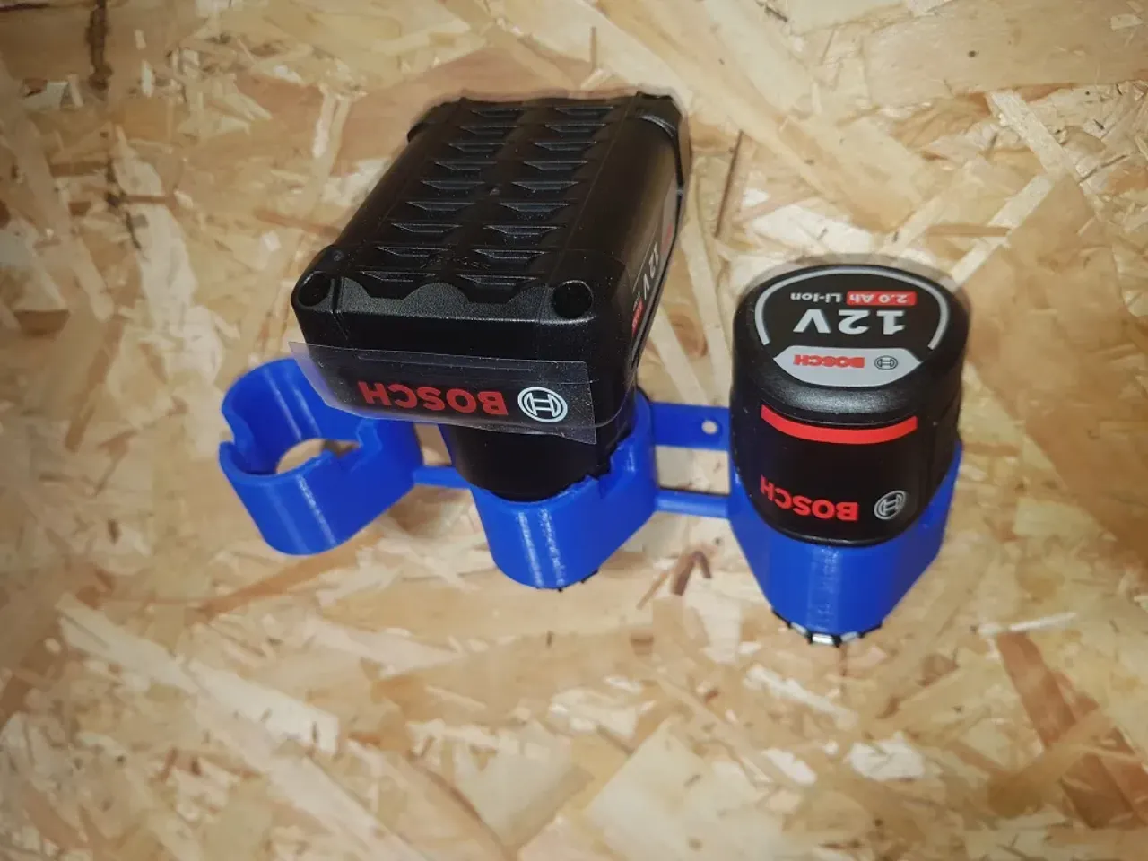 Bosch 12V battery holder by coxx, Download free STL model