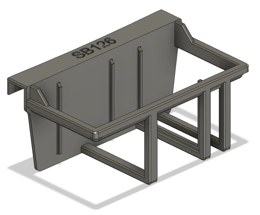 Tonka Bronco - Rear Accessory Holder