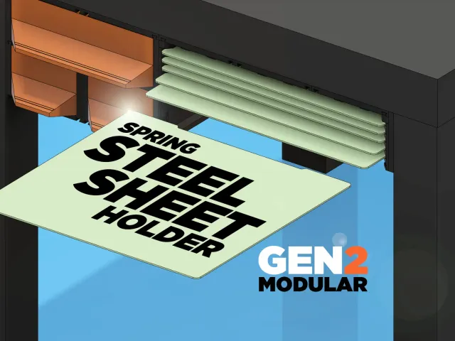 (LEGACY) Gen2 Steel Sheet Holder for Lack Enclosures