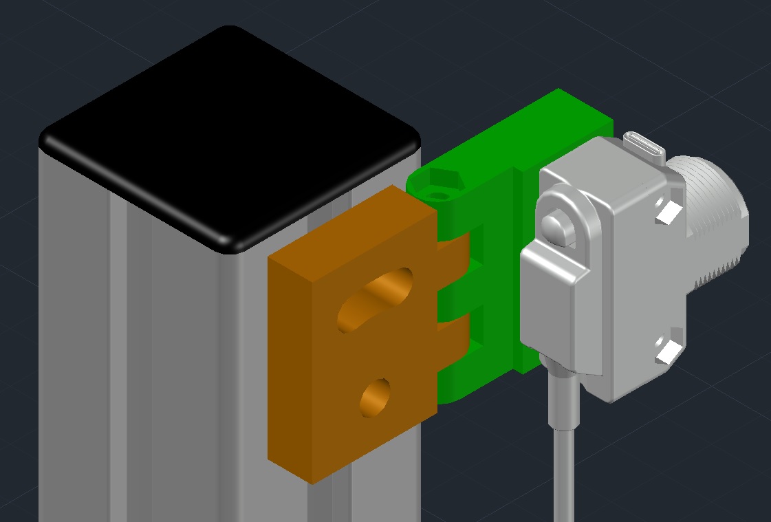 TURCK QS18UPA ultrasonic sensor holder