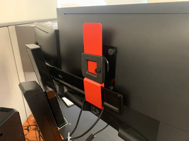 Monitor Height Extender for Ergotron Standing Desk (Stick it to The Man version)