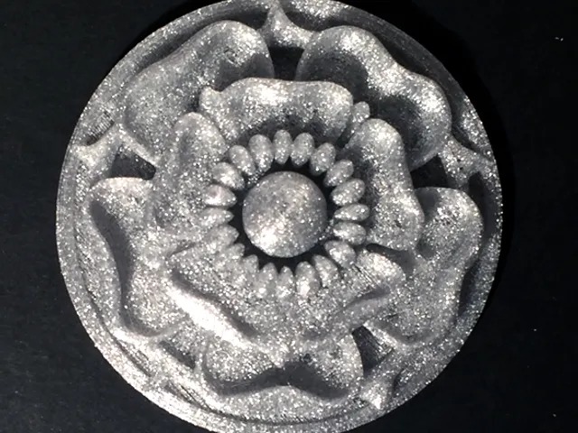 Tudor Rose Testing Piece and Pendant