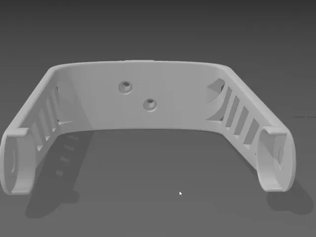 Kingroon KP3S improved spool holder
