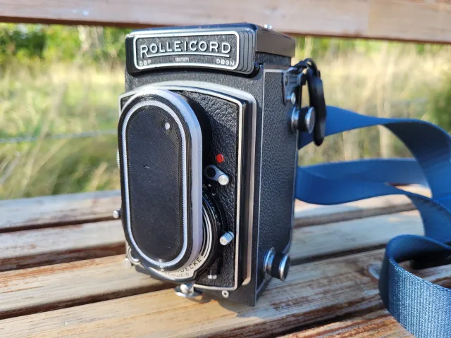 Lens cap for Rolleicord V