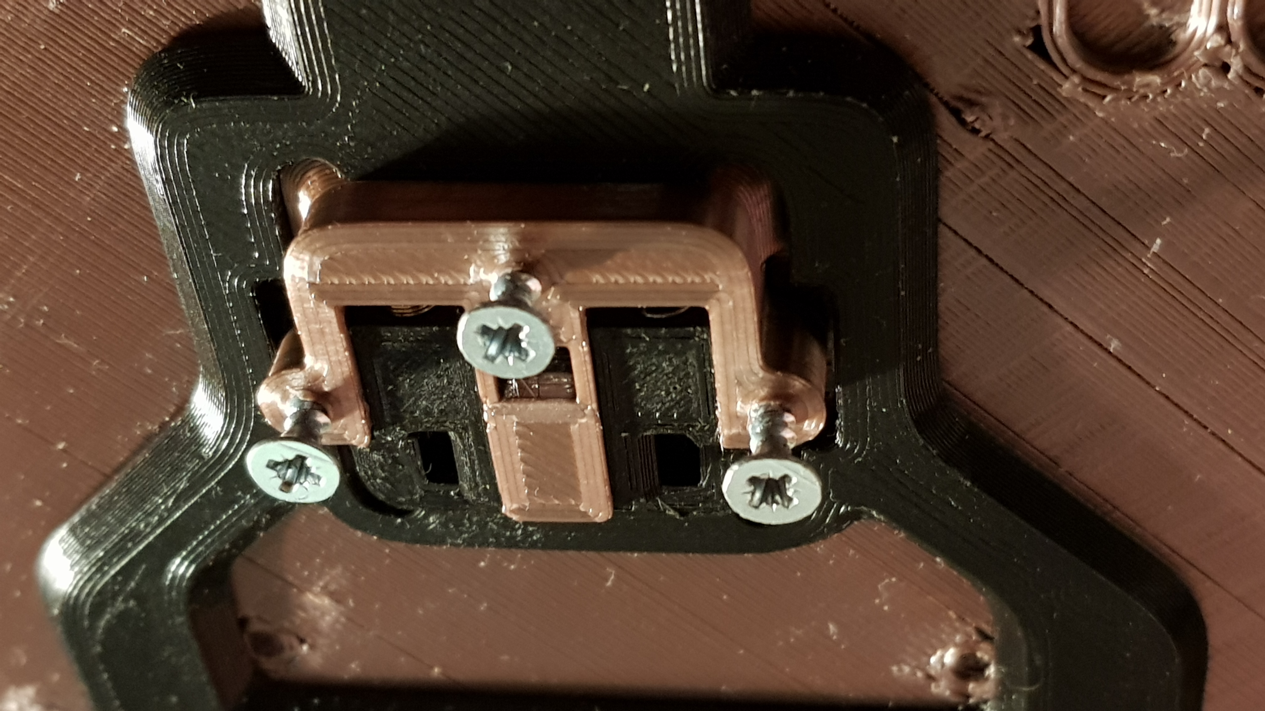 Deckmate Mechanism Bottom- Smaller Holes 3D model thumbnail