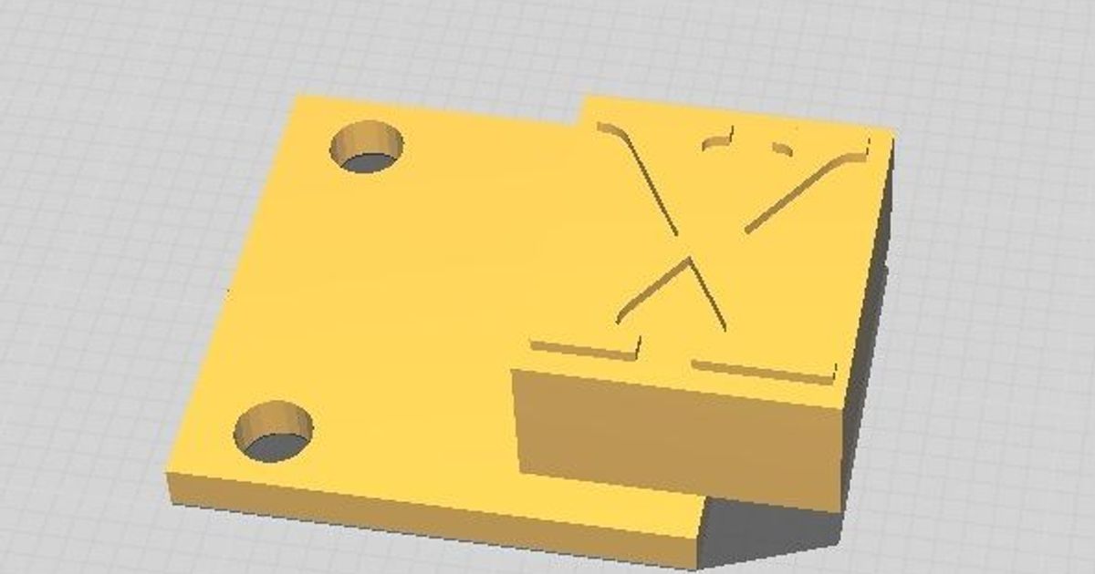 Micro Swiss X Endstop Bumper for Sensorless Homing by Scarvey