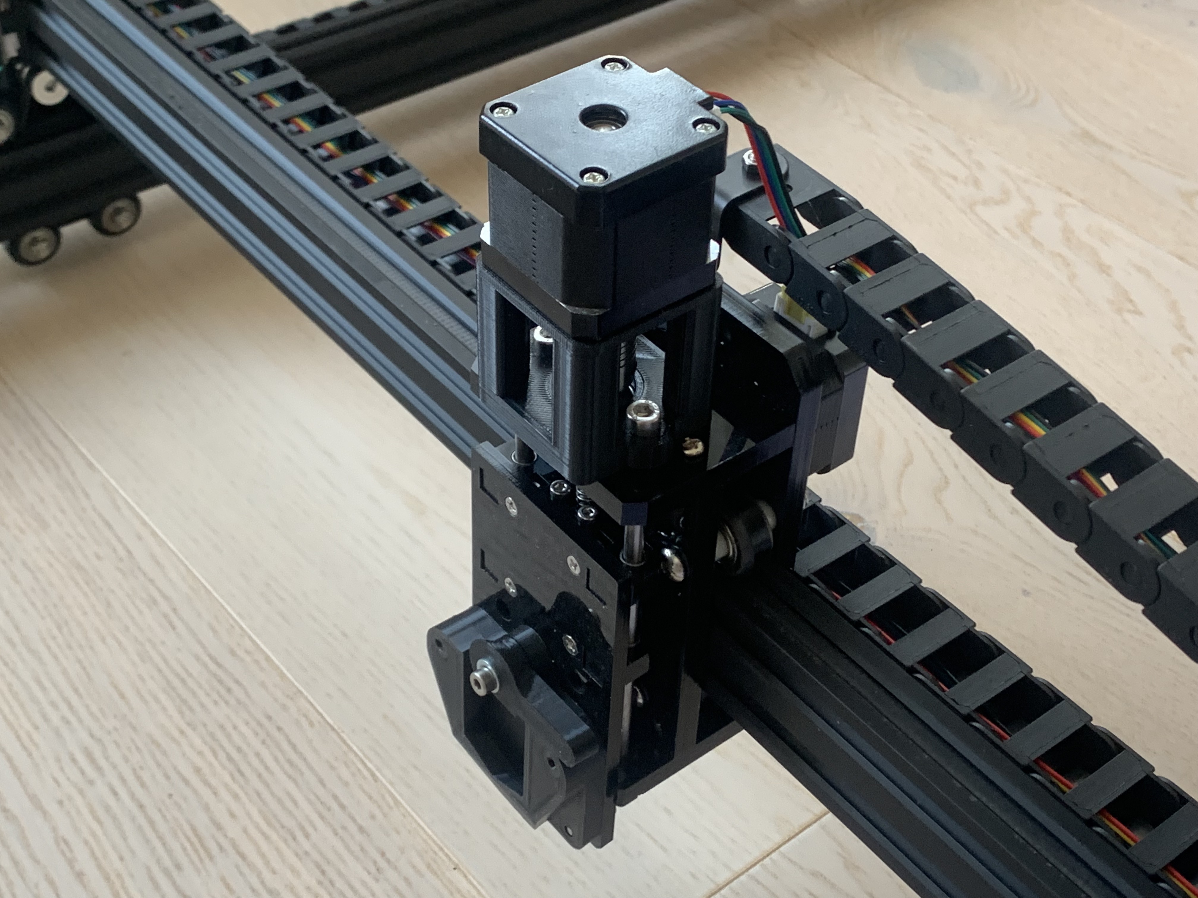 Plotter/CNC frame upgrade parts by JP Download free STL model