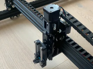 CNC Penholder Spindlemount (Plotter) by Laisch | Download free STL ...