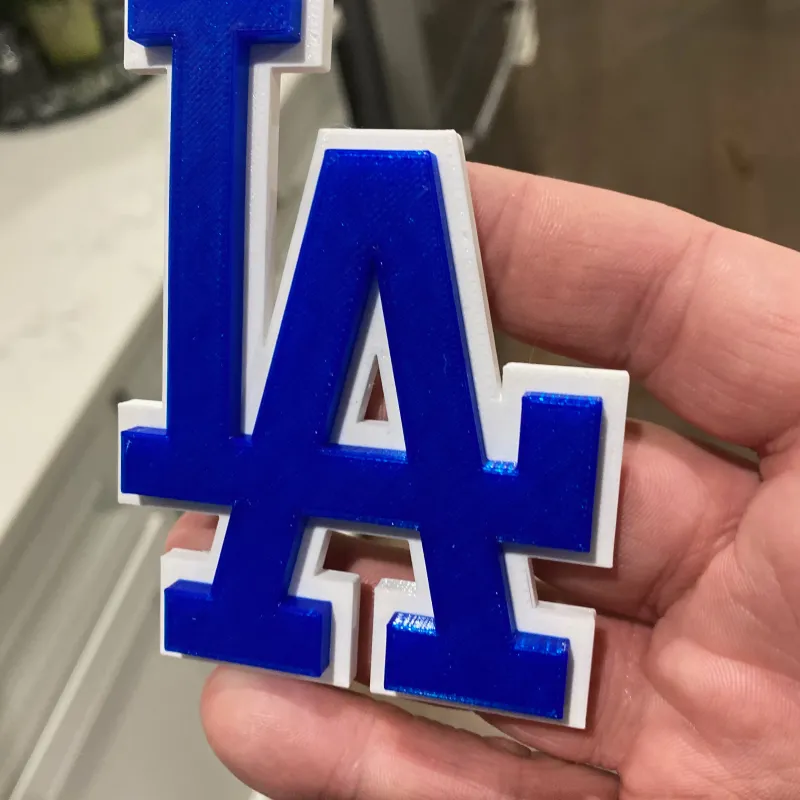 Dodgers Logo Art Board Print for Sale by ganaiyah