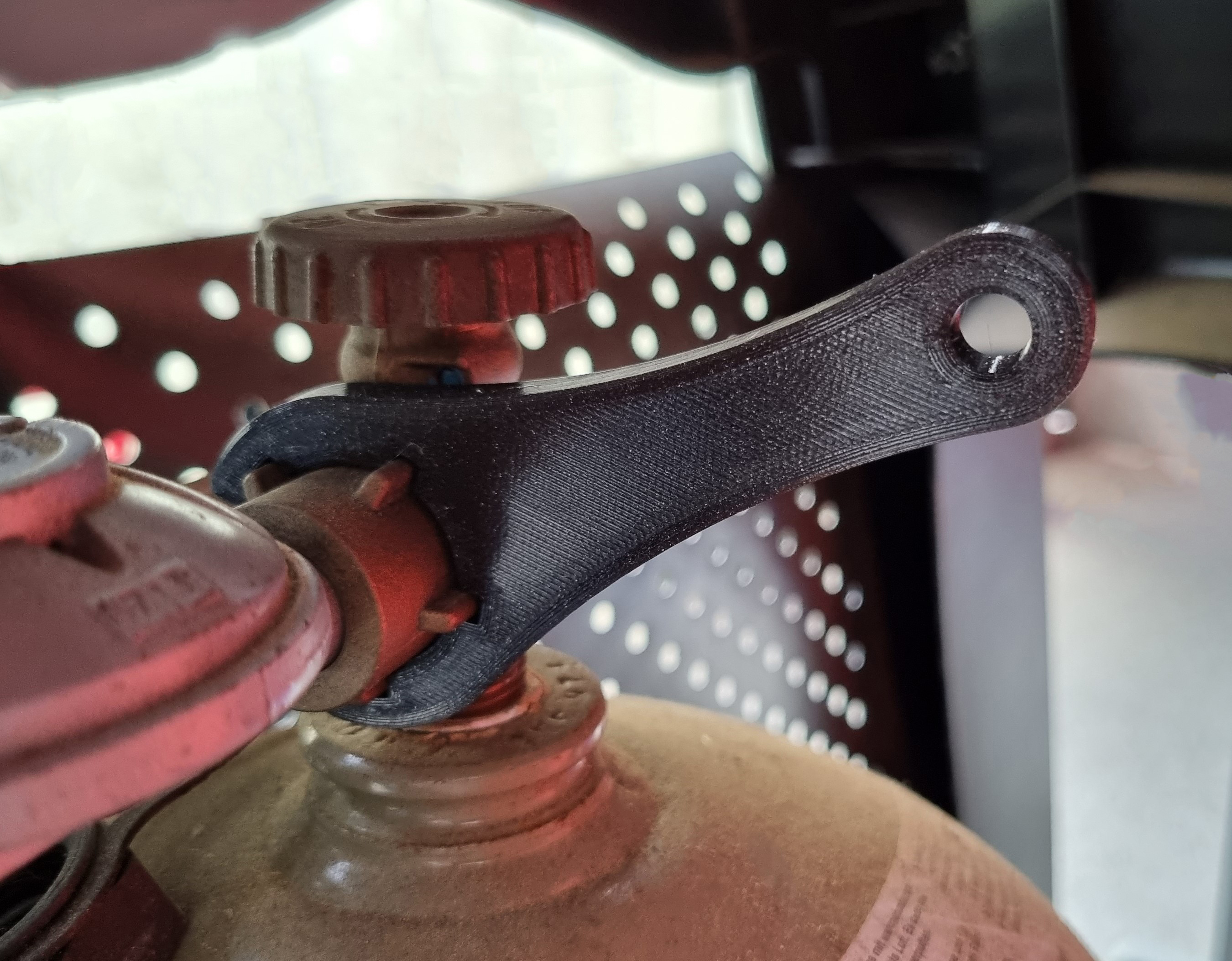 Gas regulator key for gas bottles by Boogie Download free STL model