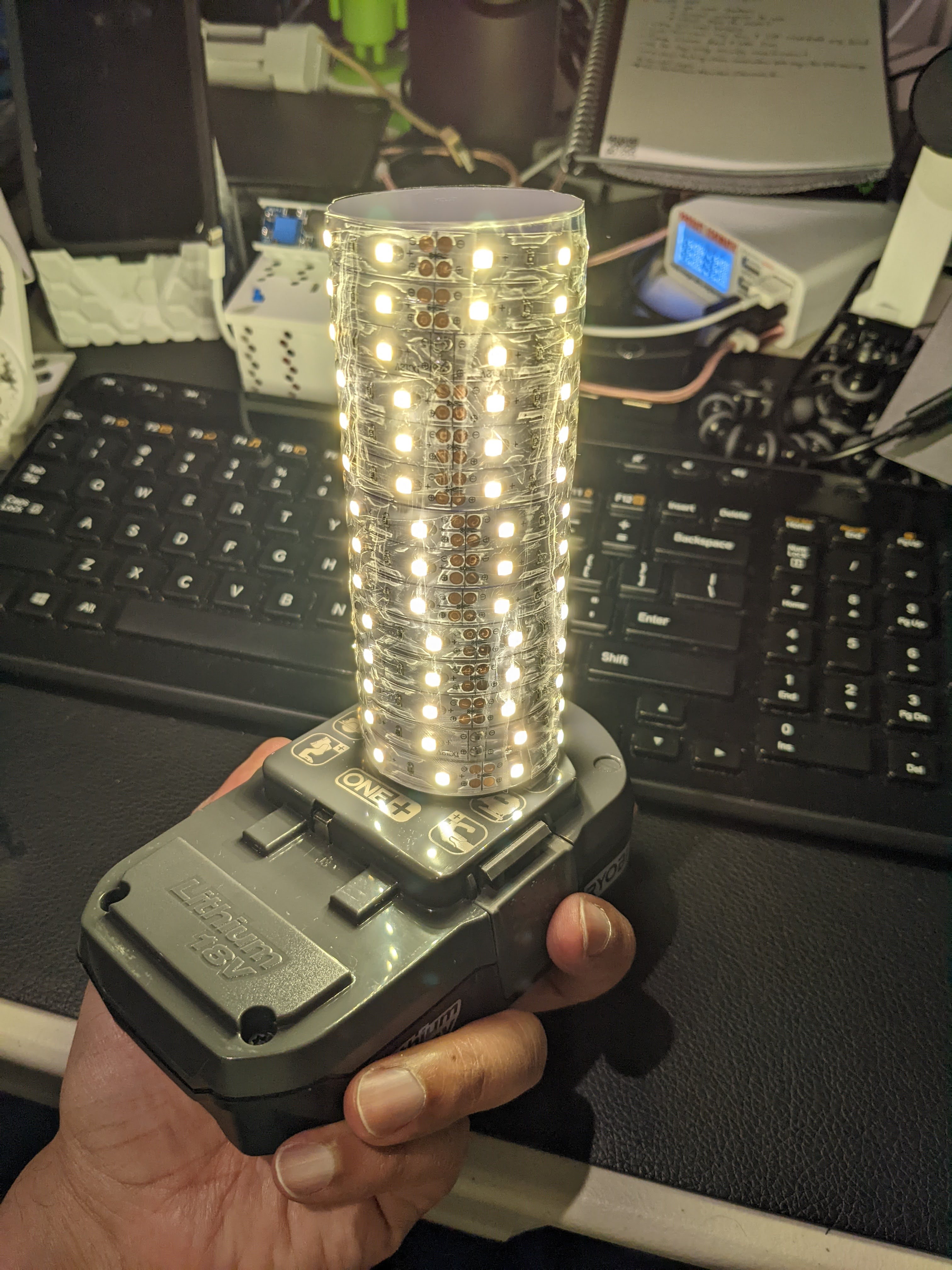 LED Light Stick for Ryobi One+ Battery