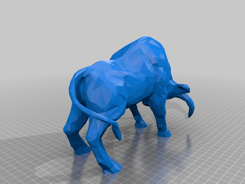 Bull by yiixpe download free stl model printables