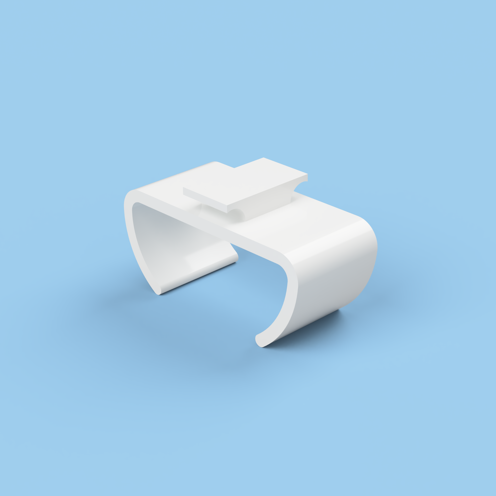 Wire Shelving Light Bracket