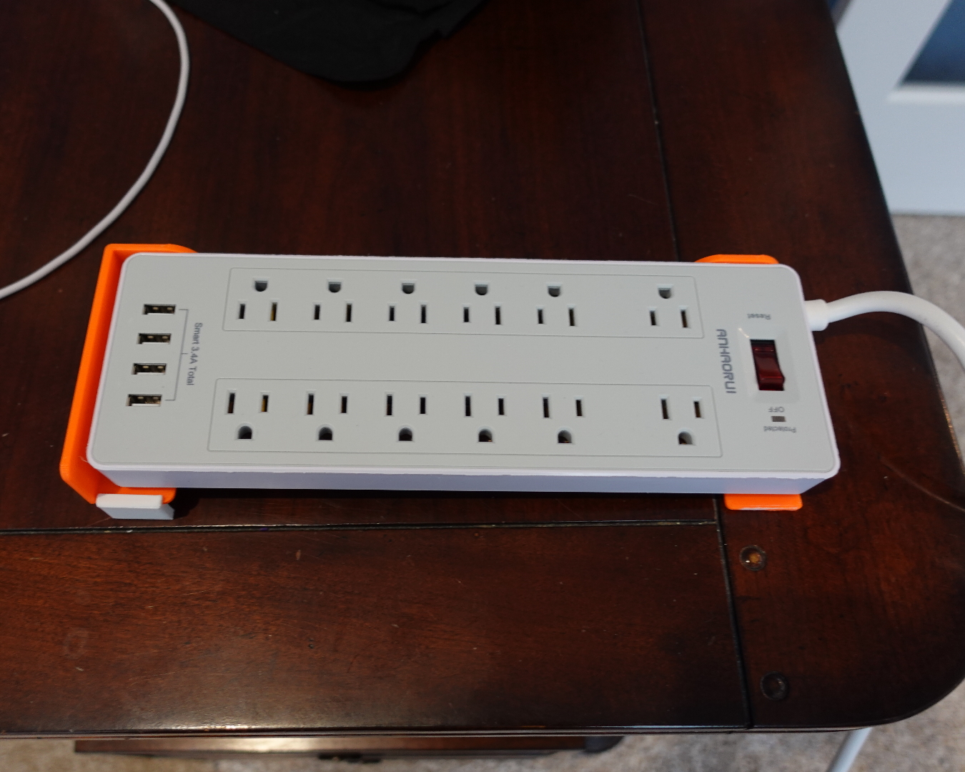 Powerstrip holder bracket