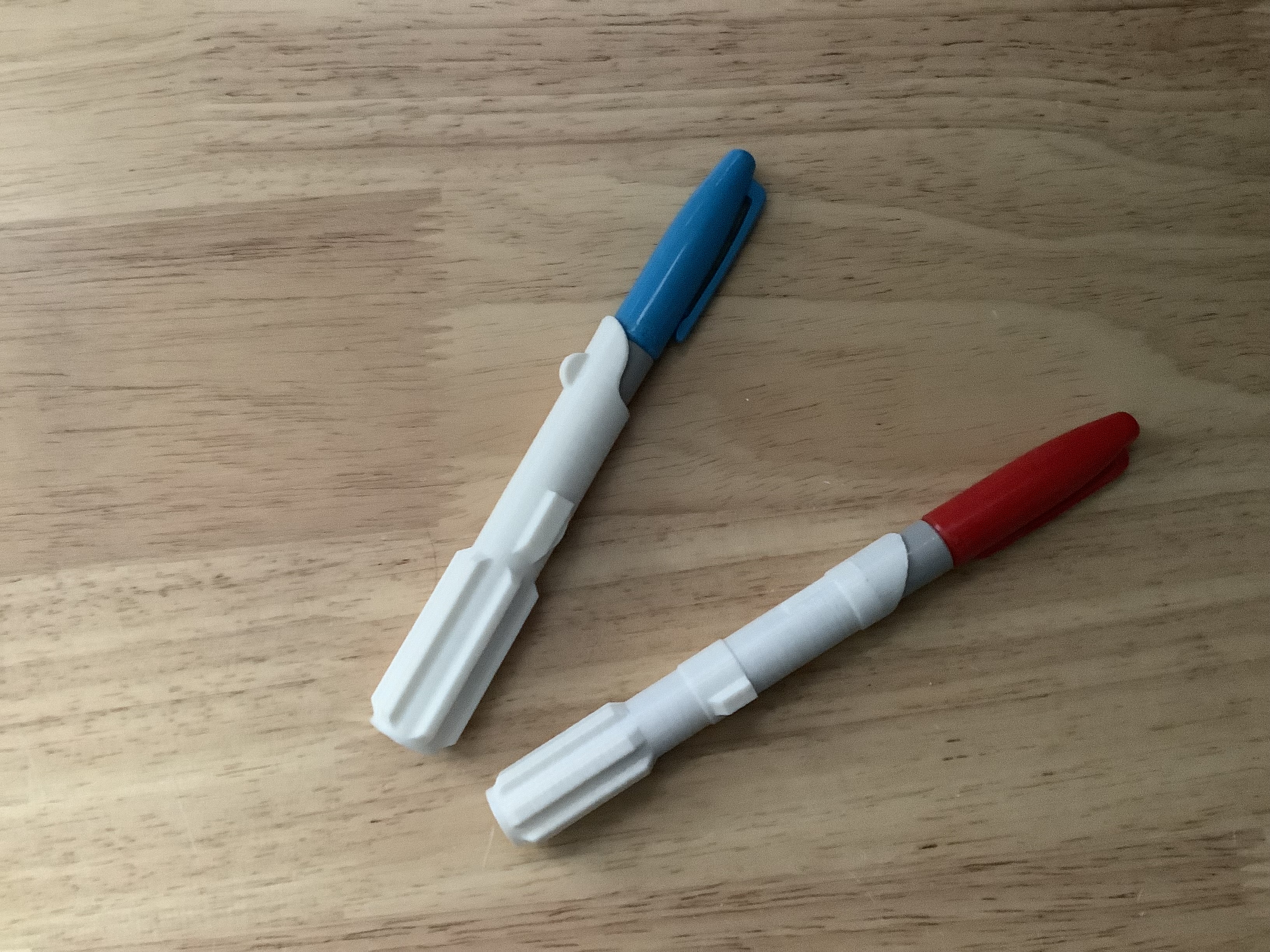 Sharpie lightsabers