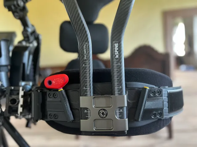 Wrench holder for the FlowCine xSpine Steadicam Vest