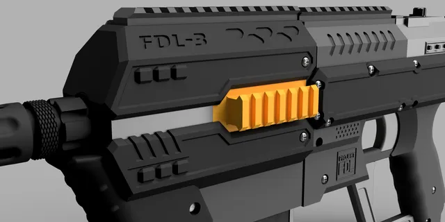 FDL-3 Side plates with accessory rail