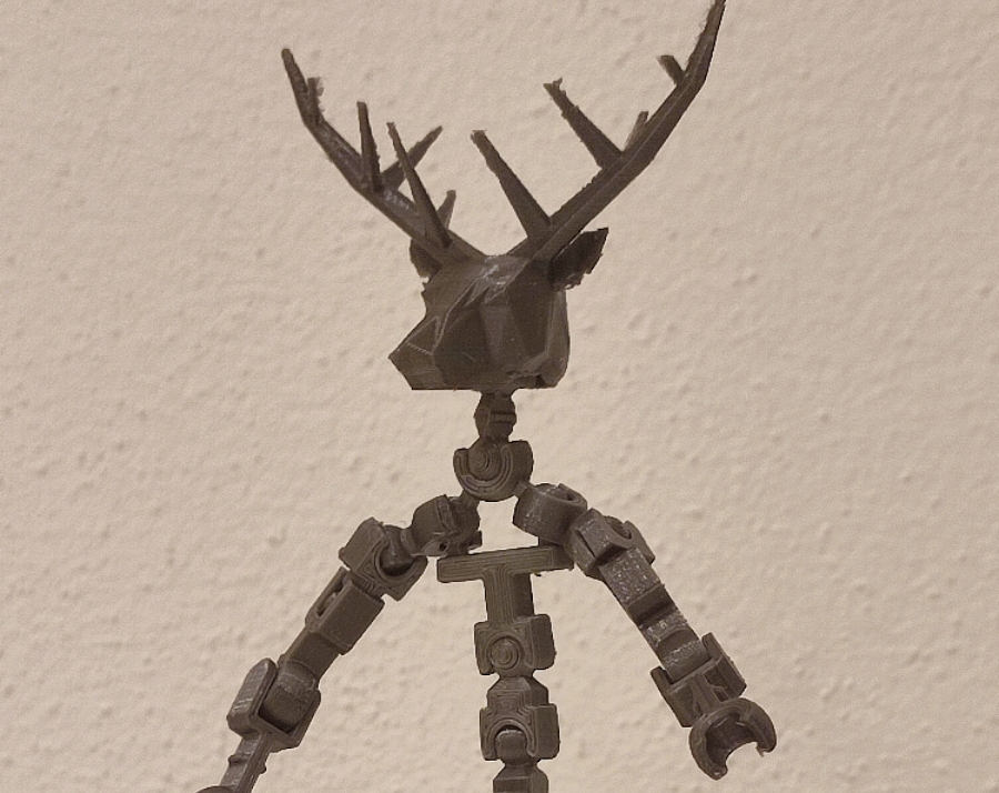 Crazy Lucky 13 Deer head