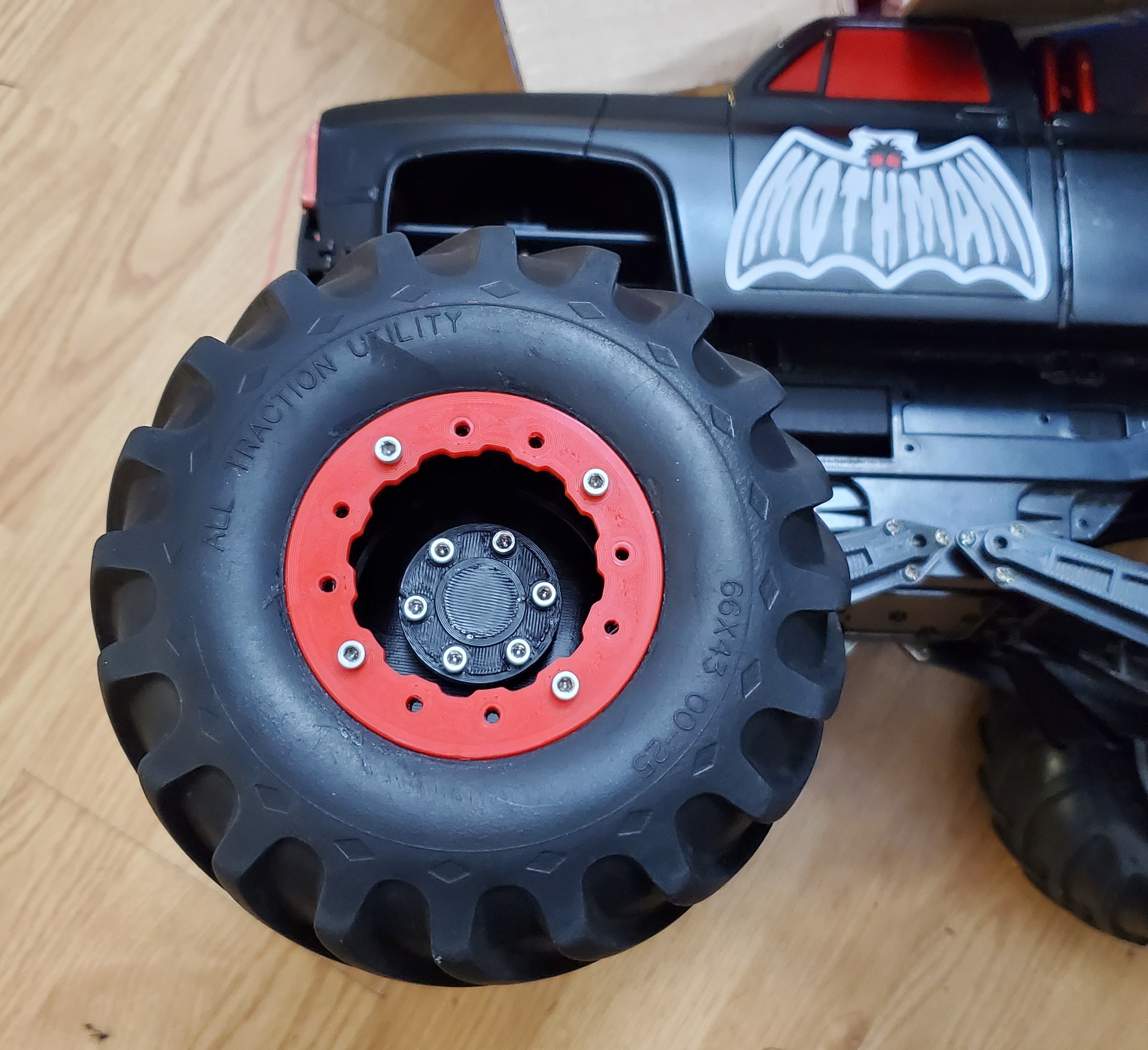 Tamiya Clodbuster Beadlock Wheels