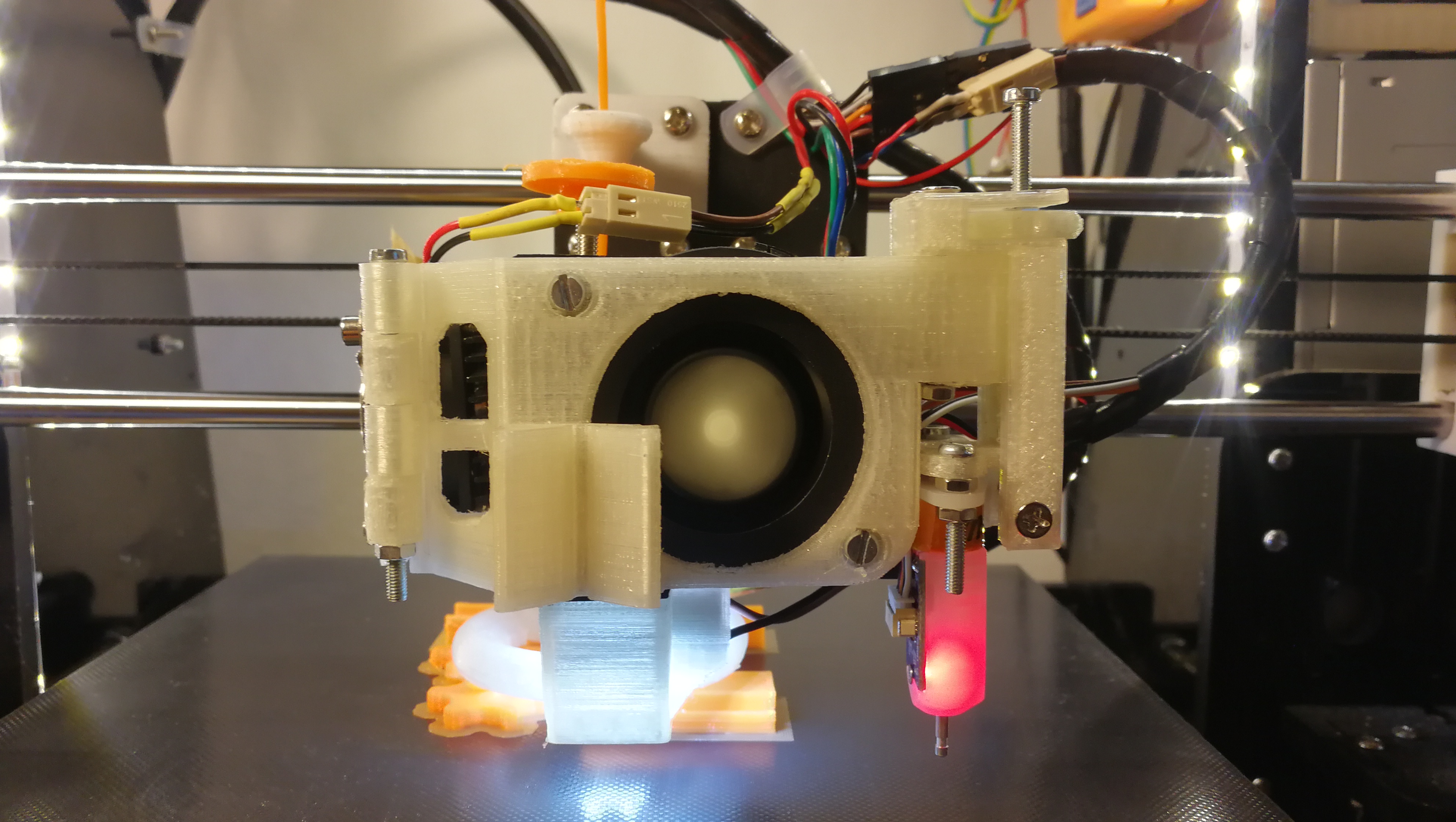 Anet A8 - Fan Mod + Plotter Mount + BlTouch Adjustable Mount