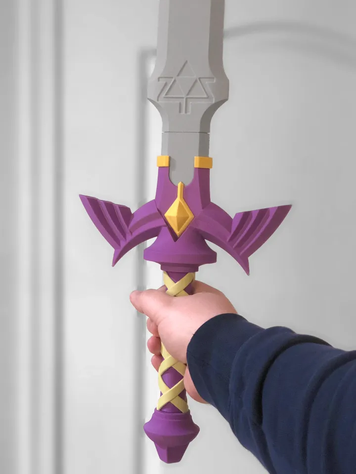 3D printed a model of the Master Sword from the trailers! : r/TOTK