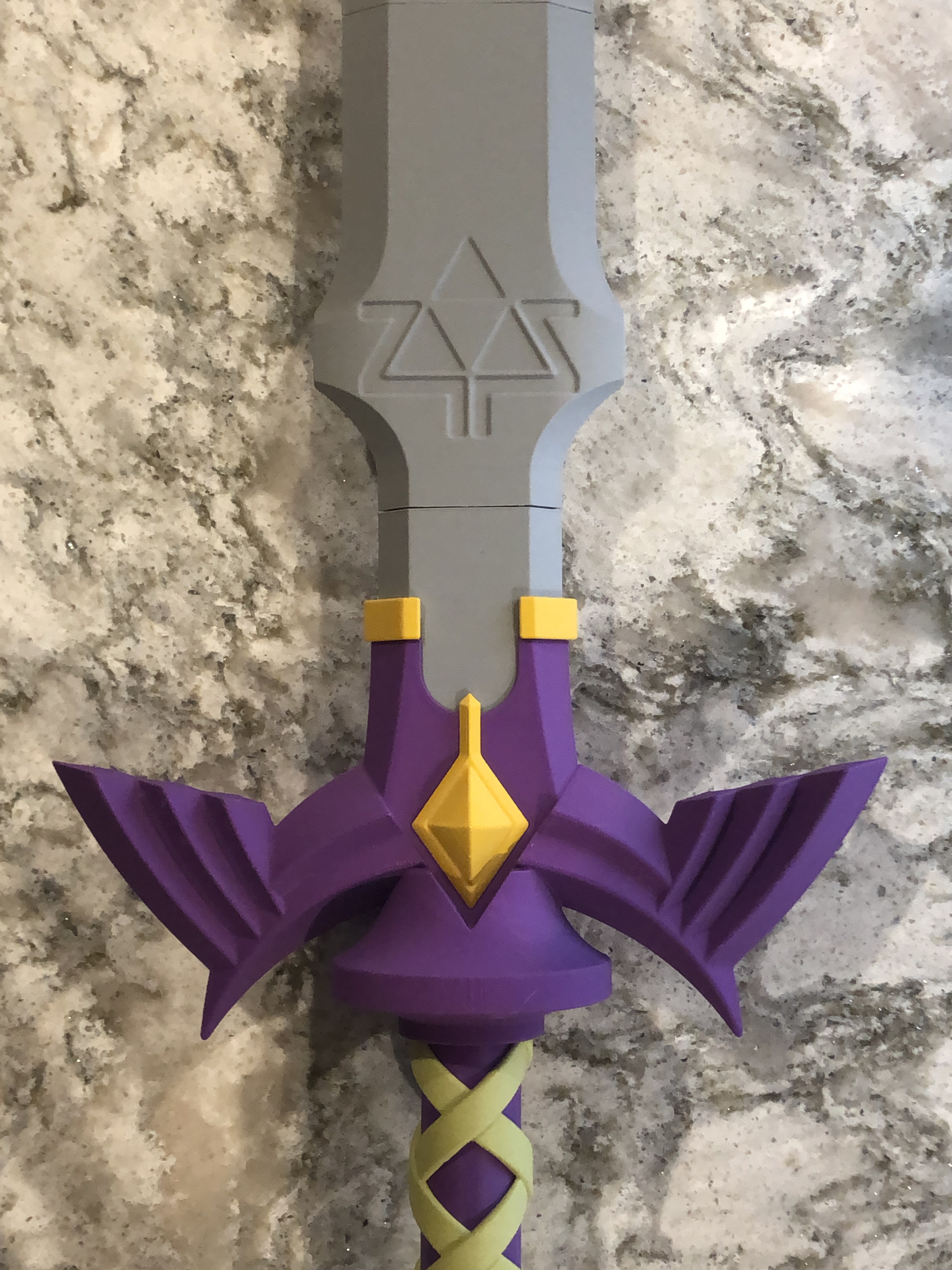 👑 Mama Sapphy on X: Think this 3d printed sword came out ok! Sword is  from breath of the wild and is a call back to the classic games.   / X